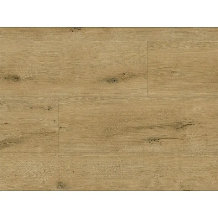 b!design Vinylboden SPC - Conway Eiche, Landhausdiele, 1.220 x 181 x 3,5 mm - Bild von hellem Laminatboden in Holzoptik mit natürlicher Maserung, ideal für moderne Innenräume.