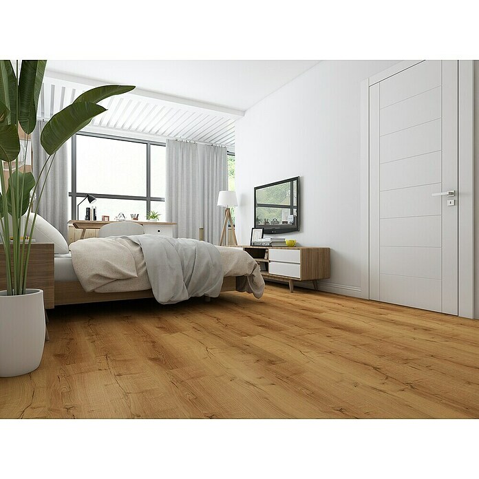 b!design Vinylvloer SPC Hudson Oak (Hudson Oak, Planken, 1.220 x 181 x 3,8 mm) | BAUHAUS