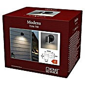 Moderne plafondlamp zwart incl. LED en dimmer – Rondas review