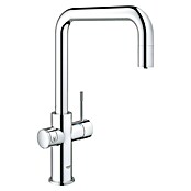 Grohe Spültischarmatur Blue Home (U-Auslauf, Chrom, Gefiltertes Trinkwasser) | BAUHAUS