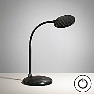 Fischer & Honsel LED-Tischleuchte Work (4,5 W, L x B x H: 22 x 14,5 x 36,5 cm, Schwarz, Warmweiß)