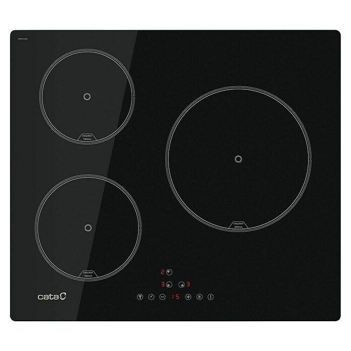 Cata Placa de cocción + campana extensible (L x An: 52 x 59 cm) | BAUHAUS