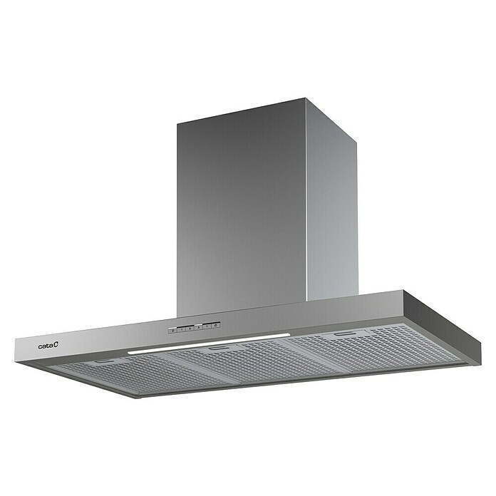 Cata Campana de pared Sygma 9010 X (Ancho: 90 cm, Máx. Potencia del ventilador en modo extracción: 800 m³/h, Inox) | BAUHAUS