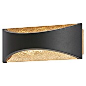 Fischer & Honsel LED-Wandleuchte Rio (5,5 W, L x B x H: 22,5 x 7,7 x 9 cm, Sandschwarz/Gold, Warmweiß) | BAUHAUS