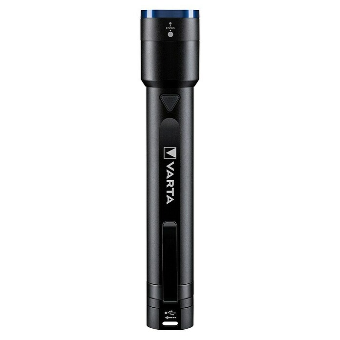 Varta Zaklamp F30R (225 x 40 x 40 mm, 500 lm) | BAUHAUS