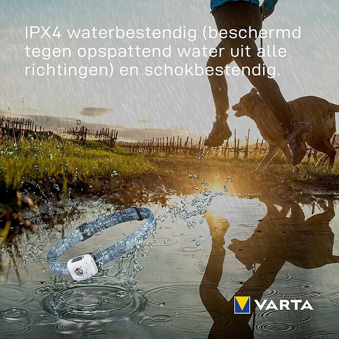 Varta Hoofdlamp H30R (300 lm, IPX4) | BAUHAUS