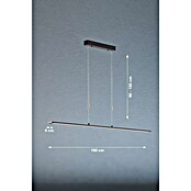 Fischer & Honsel LED-Pendelleuchte Metz TW (32 W, Sandschwarz, Mehrfarbig) | BAUHAUS