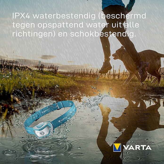 Varta Hoofdlamp (IPX4) | BAUHAUS