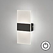 Fischer & Honsel LED-Wandleuchte Foder (7 W, L x B x H: 5 x 12 x 27 cm, Sandschwarz, Warmweiß) | BAUHAUS