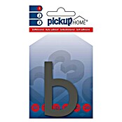 Pickup 3D Home Hausnummer (Höhe: 6 cm, Motiv: b, Grau, Kunststoff, Selbstklebend)