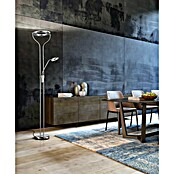 Fischer & Honsel LED-Stehleuchte Davos (36,5 W, Höhe: 180 cm, Nickel, Mehrfarbig) | BAUHAUS