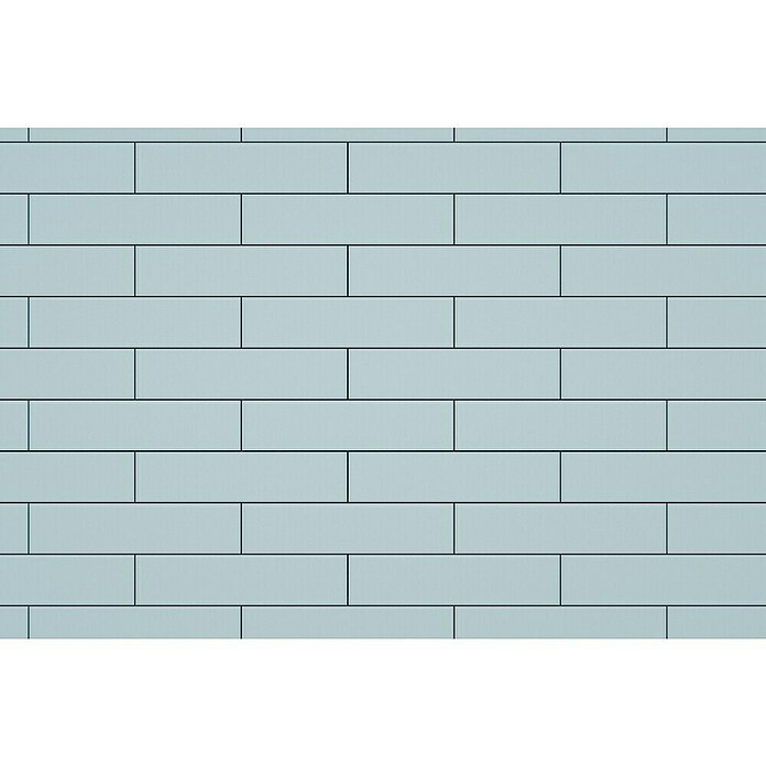 Modern Style Wandfliese Urban Aqua (7,5 x 30 cm, Hellblau, Glänzend) | BAUHAUS