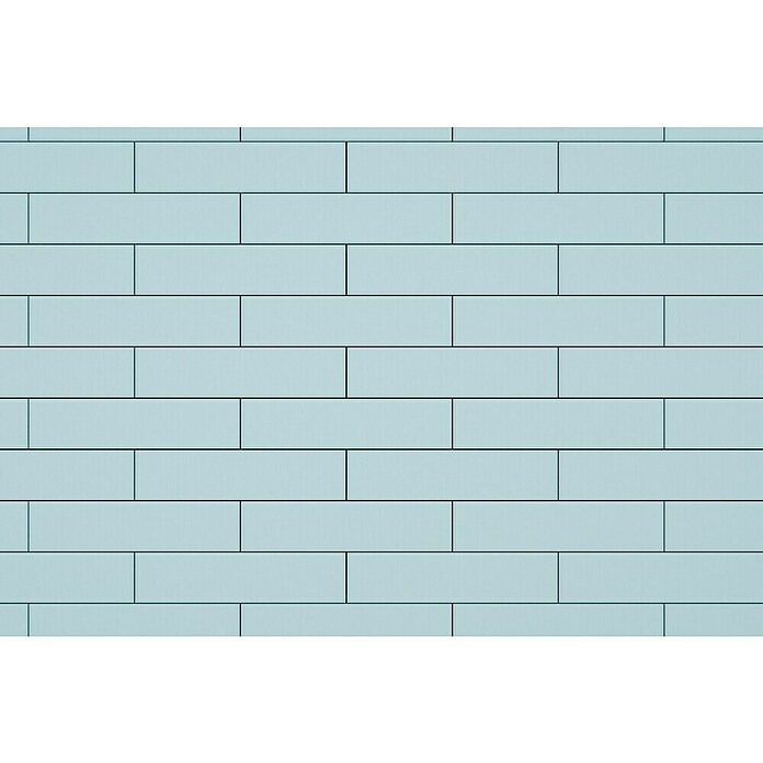 Modern Style Wandfliese Urban Aqua (7,5 x 30 cm, Hellblau, Matt) | BAUHAUS