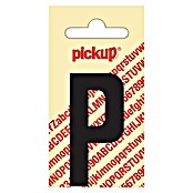 Pickup Etiqueta adhesiva (Motivo: P, Negro, Altura: 60 mm)