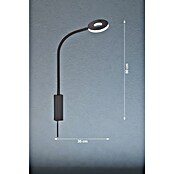 Fischer & Honsel LED-Wandleuchte Cama (6 W, L x B x H: 35 x 10 x 50 cm, Sandschwarz, Warmweiß) | BAUHAUS