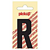 Pickup Sticker (Motief: R, Zwart, Hoogte: 60 mm)