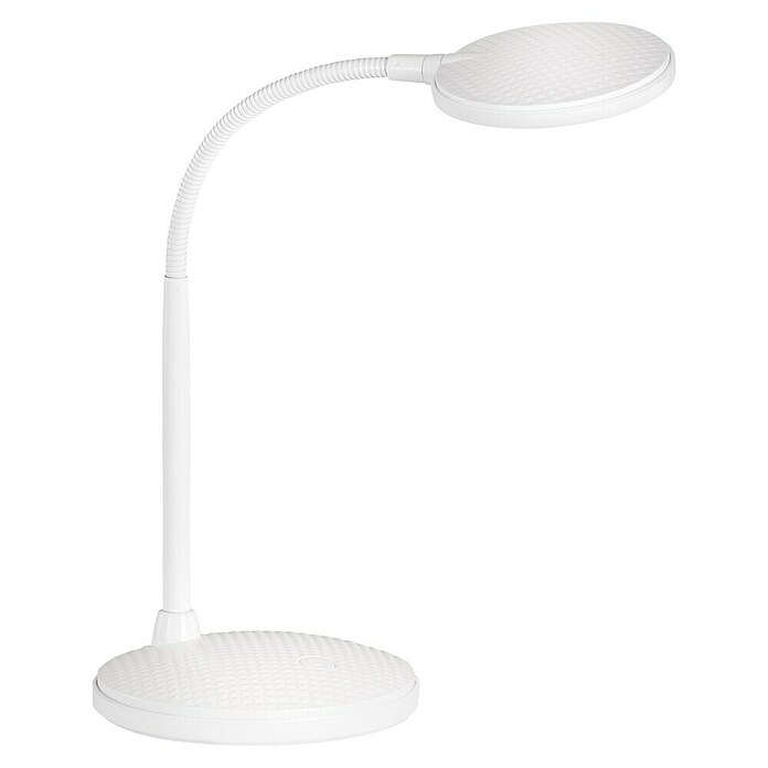 Fischer & Honsel LED-Tischleuchte Work (4,5 W, L x B x H: 22 x 14,5 x 36,5 cm, Weiß, Warmweiß) | BAUHAUS