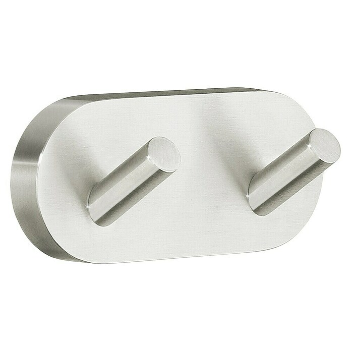 Smedbo Handdoekhaken (Geborsteld nikkel, l x b x h: 41 x 45 x 153 mm) | BAUHAUS
