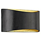 Fischer & Honsel LED-Wandleuchte Arles (12 W, L x B x H: 30 x 9,5 x 14 cm, Schwarz/Gold, Warmweiß) | BAUHAUS