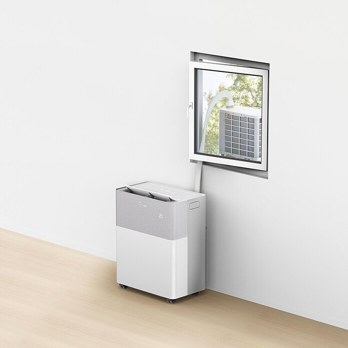 Midea Klimasplitgerät PortaSplit 12.000 Btu (Kühlleistung: 3 500 W, Heizleistung: 3 500 W, Raumgröße: 42 m²) | BAUHAUS