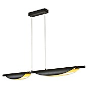 Fischer & Honsel LED-Pendelleuchte Skal (12 W, L x B x H: 108 x 8 x 160 cm, Gold/Sandschwarz, Mehrfarbig) | BAUHAUS