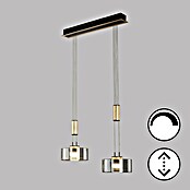 Fischer & Honsel LED-Pendelleuchte Lavin (18 W, Gold/Schwarz, Warmweiß, 2 Stk.) | BAUHAUS