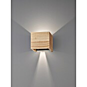 Fischer & Honsel LED-Wandleuchte Paloma (6 W, L x B x H: 11,5 x 12 x 10 cm, Eiche, Warmweiß) | BAUHAUS