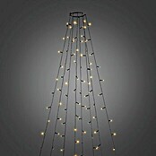 Konstsmide LED-Lichterkette Baummantel mit Ring (Außen, 240-flammig, Länge: 12,4 m, Schwarz)