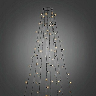 Konstsmide LED-Lichterkette Baummantel (Außen, Lichtfarbe: Bernstein, Anzahl Leuchtmittel: 240 Stk., Netzbetrieben)