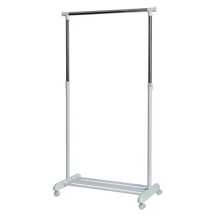 Store It Kleiderwagen - L x B: 44 x 84 cm, Höhenverstellung: 101 cm - 165 cm - Kleiderständer mit Rollen. Der Kleiderständer ist aus Metall und Kunststoff gefertigt und bietet Platz für Kleidung.