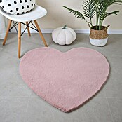 Kinderteppich Caty Herz (Rosa, 90 x 90 cm, 100 % Polyester) | BAUHAUS