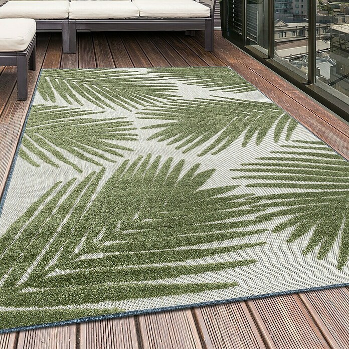 Outdoor-Teppich Bahama VIII (Grün, 340 x 240 cm, 100 % Polypropylen) | BAUHAUS