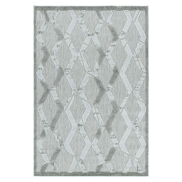 Outdoor-Teppich Bahama VII (Grau, 170 x 120 cm, 100 % Polypropylen) | BAUHAUS