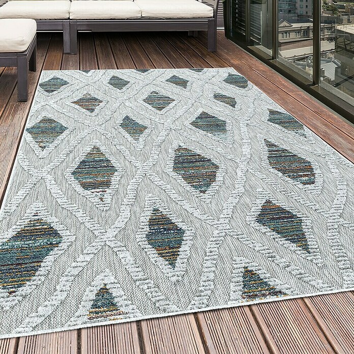 Outdoor-Teppich Bahama V (Multi, 340 x 240 cm, 100 % Polypropylen) | BAUHAUS