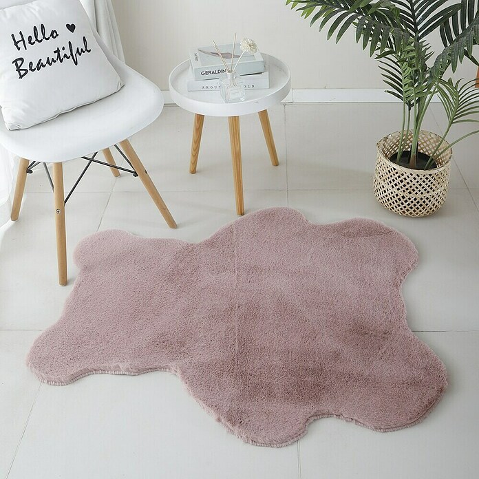 Kinderteppich Caty Bär (Rosa, 100 x 80 cm, 100 % Polyester) | BAUHAUS