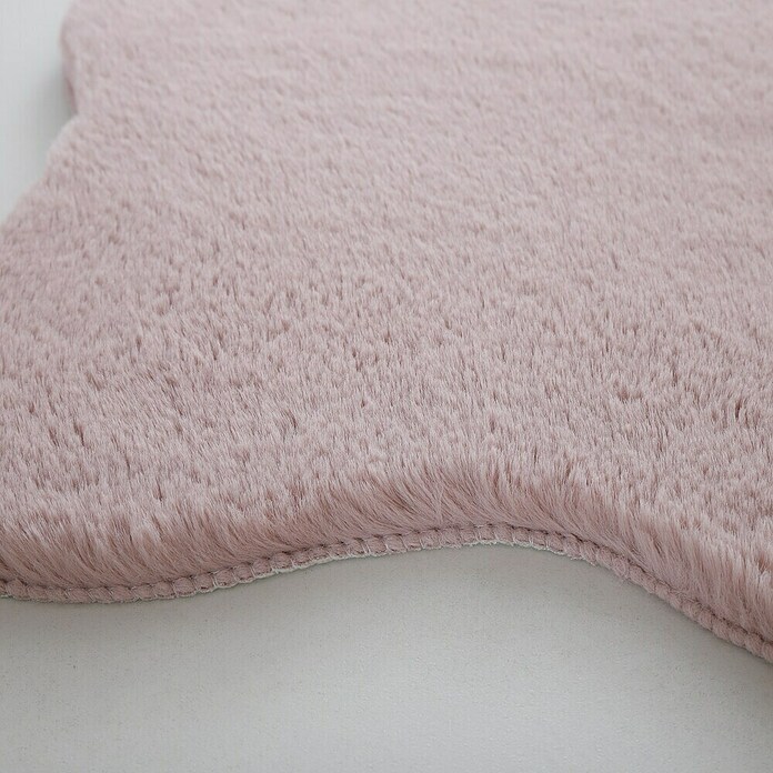 Kinderteppich Caty Fell (Rosa, 90 x 60 cm, 100 % Polyester) | BAUHAUS