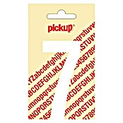 Pickup Etiqueta adhesiva (Motivo: 7, Blanco, Altura: 90 mm)