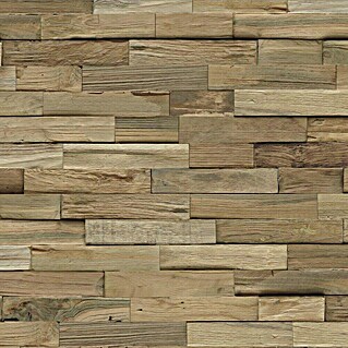 Indo Wandpaneel Indo 3D Wall Nature (Teak, 500 x 200 x 10 mm)