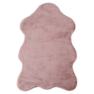 Kinderteppich Caty Fell (Rosa, 90 x 60 cm, 100 % Polyester)