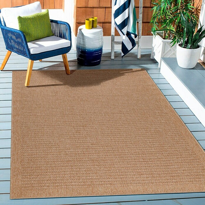 Outdoor-Teppich Dhaka II (Beige, 340 x 240 cm, 100 % Polypropylen) | BAUHAUS