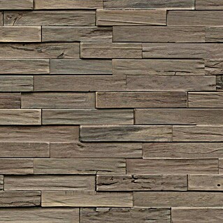 Indo Wandpaneel Indo 3D Wall Driftwood Mindanao (Hevea, 560 x 200 x 10 mm, 1,008 m²)
