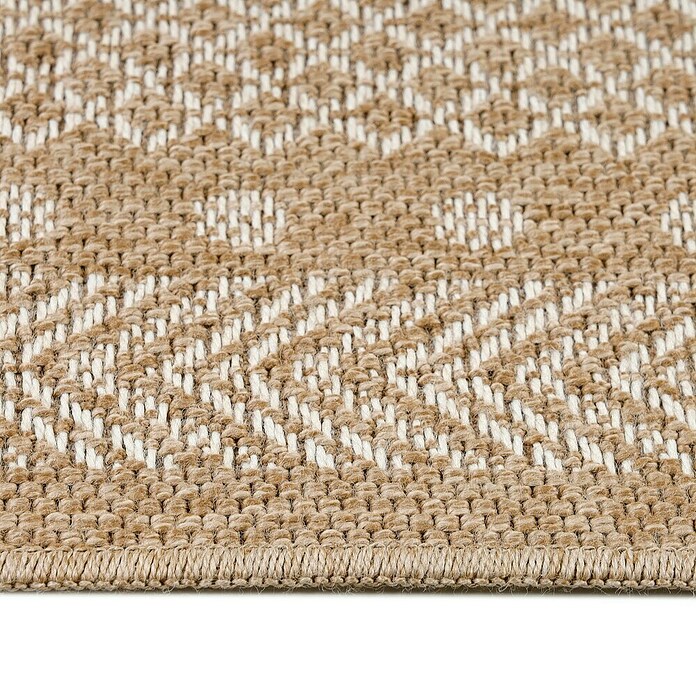 Outdoor-Teppich Dhaka I (Beige, 150 x 80 cm, 100 % Polypropylen) | BAUHAUS