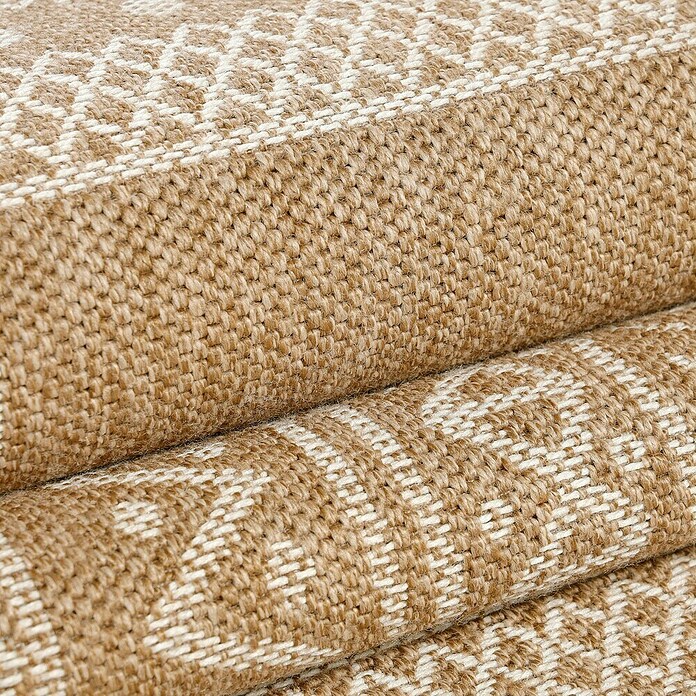 Outdoor-Teppich Dhaka I (Beige, 340 x 240 cm, 100 % Polypropylen) | BAUHAUS