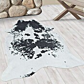 Flachgewebeteppich Etosha (Kuh, Schwarz/Weiß, 135 x 100 cm, 100 % Polyester) | BAUHAUS