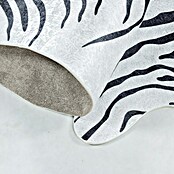 Flachgewebeteppich Etosha (Zebra, Schwarz, 135 x 100 cm, 100 % Polyester) | BAUHAUS