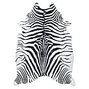 Flachgewebeteppich Etosha (Zebra, Schwarz, 135 x 100 cm, 100 % Polyester) | BAUHAUS