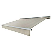 Toldo de brazos articulados Living (Blanco, Ancho: 4 m, Caída: 3 m) | BAUHAUS