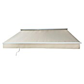 Toldo de brazos articulados Living (Blanco, Ancho: 3 m, Caída: 2 m) | BAUHAUS