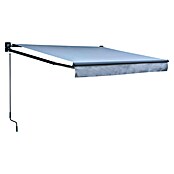 Toldo de brazos extensibles Basic (Gris, Ancho: 4 m, Caída: 2,5 m) | BAUHAUS