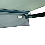 Toldo de brazos articulados Basic (Gris, Ancho: 2,5 m, Caída: 2 m) | BAUHAUS
